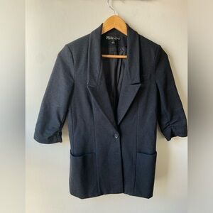 Elizabeth and James dark grey blazer